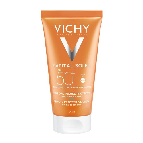 Capital Soleil Velvety Αντηλιακό Προσώπου για Βελούδινη Επιδερμίδα SPF50+ 50ml