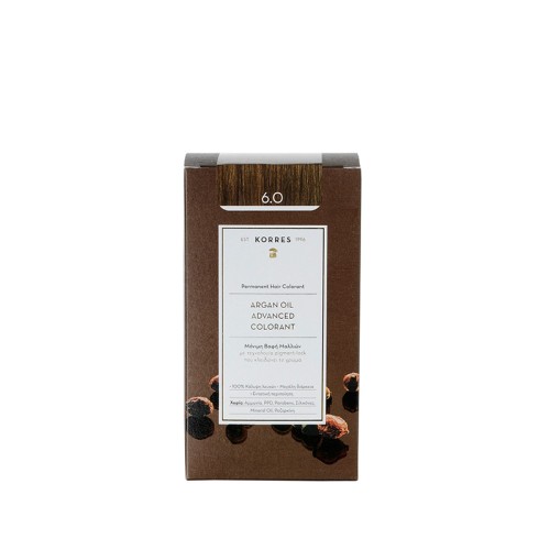 KORRES ARGAN OIL Advanced Colorant 6.0 Ξανθό Σκούρο