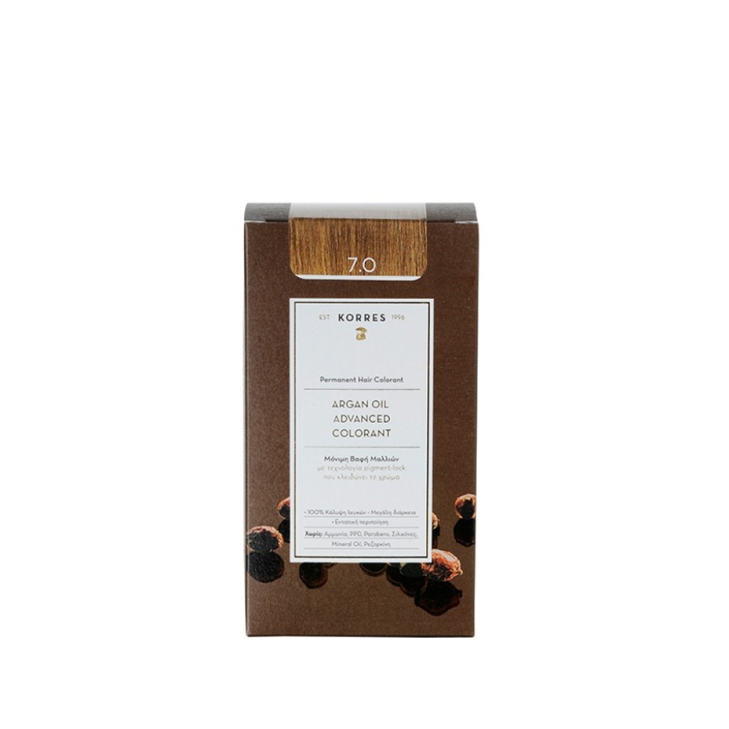 KORRES ARGAN OIL Advanced Colorant 7.0 Ξανθό KORRES ARGAN OIL Advanced Colorant 7.0 Ξανθό