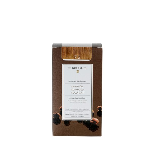 KORRES ARGAN OIL Advanced Colorant 7.3 Ξανθό Χρυσό/Μελί