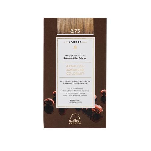 KORRES ARGAN OIL Advanced Colorant 8.73 Χρυσή Καραμέλα