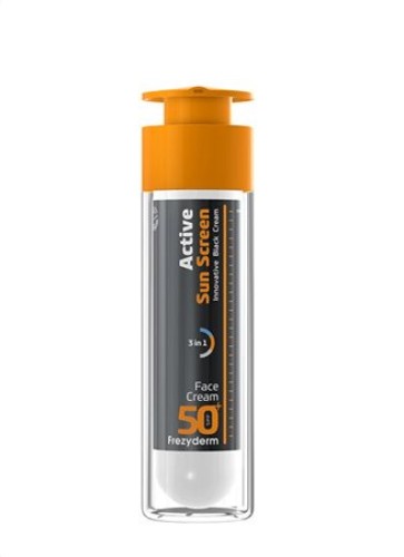 ACTIVE SUN SCREEN FACE CREAM Spf50+ 50ml 