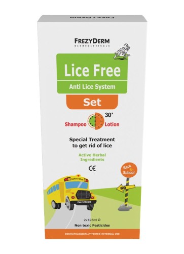 LICE FREE SET (SHAMPOO + LOTION 2x125ml)
