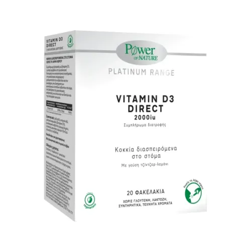 Platinum VITAMIN D3 DIRECT 2000IU 20s sticks