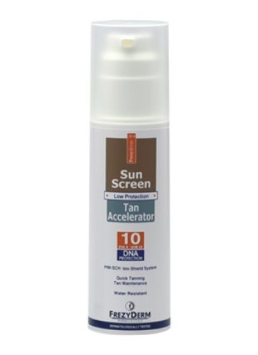 SUNSCREEN TAN ACCELERATOR SPF 10 150ml