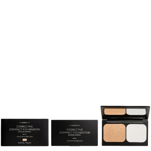 KORRES ΕΝΕΡΓΟΣ ΑΝΘΡΑΚΑΣ Διορθωτικό Compact Makeup για Σοβαρές Ατέλειες ACCF1 SPF 20
