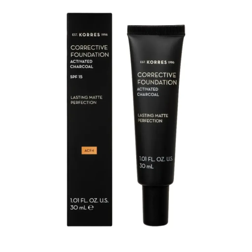 KORRES ΕΝΕΡΓΟΣ ΑΝΘΡΑΚΑΣ Διορθωτικό Makeup για Μέτριες Ατέλειες ACF1 SPF 15 KORRES ΕΝΕΡΓΟΣ ΑΝΘΡΑΚΑΣ Διορθωτικό Makeup για Μέτριες Ατέλειες ACF1 SPF 15
