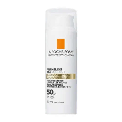 La Roche Posay Anthelios Age Correct Spf50 Αντηλιακή Κρέμα Eνάντια της Φωτογήρανσης 50ml 
