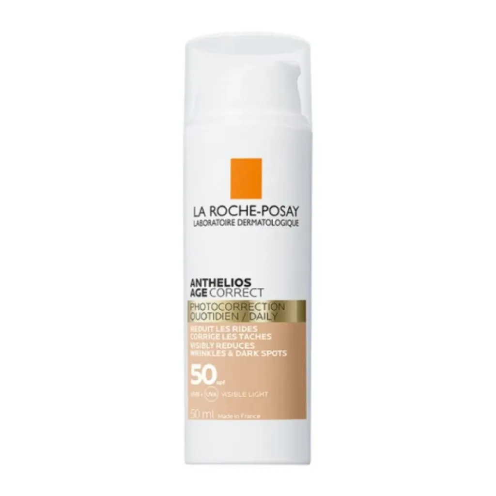 La Roche-Posay Anthelios Age Correct Photocorrection Daily CC Cream Tinted Spf50, 50ml La Roche-Posay Anthelios Age Correct Photocorrection Daily CC Cream Tinted Spf50, 50ml