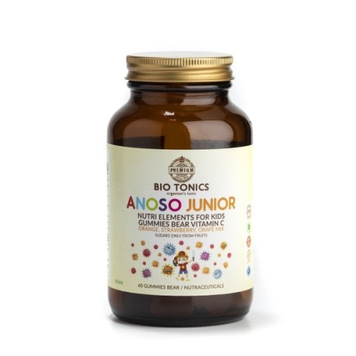 BIOTONICS ANOSO JUNIOR VIT C 60 GUMMY BEARS VEGAN