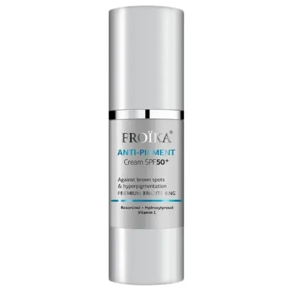 Froika Anti-Pigment Cream SPF50+ κατά των Καφέ Κηλίδων & της Υπερμελάγχρωσης 30ml Froika Anti-Pigment Cream SPF50+ κατά των Καφέ Κηλίδων & της Υπερμελάγχρωσης 30ml