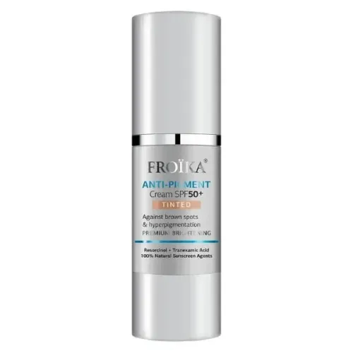 Froika Anti-Pigment Cream Tinted SPF50 κατά των Καφέ Κηλίδων & της Υπερμελάγχρωσης 30ml 