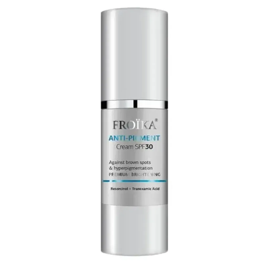 Froika Anti-Pigment Cream SPF30 κατά των Καφέ Κηλίδων & της Υπεμελάγχρωσης 30ml Froika Anti-Pigment Cream SPF30 κατά των Καφέ Κηλίδων & της Υπεμελάγχρωσης 30ml