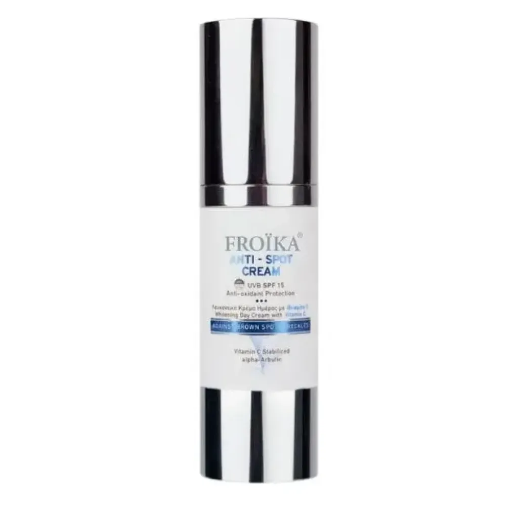 Froika, Anti-Spot Face Cream-Spf 15, Λευκαντική Κρέμα Ημέρας, 30ml Froika, Anti-Spot Face Cream-Spf 15, Λευκαντική Κρέμα Ημέρας, 30ml