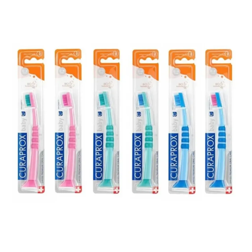 Curaprox Baby Οδοντόβουρτσα 0-4 χρονών 1τμχ Curaprox Baby Οδοντόβουρτσα 0-4 χρονών 1τμχ