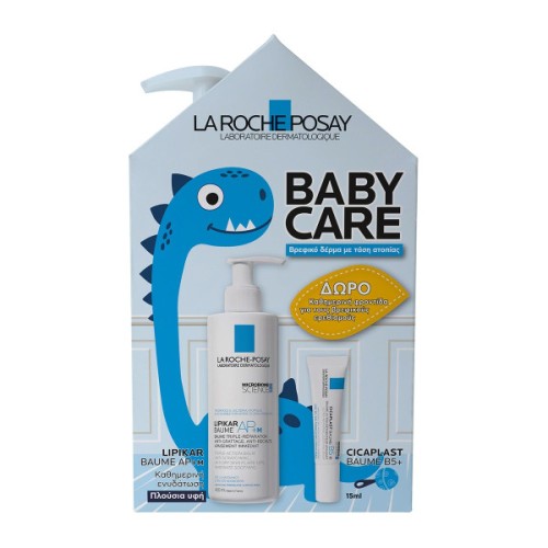 La Roche-Posay Lipikar Baume AP+M 400ml με δώρο balm κατά των ερεθισμών Cicaplast Baume B5+ 15ML