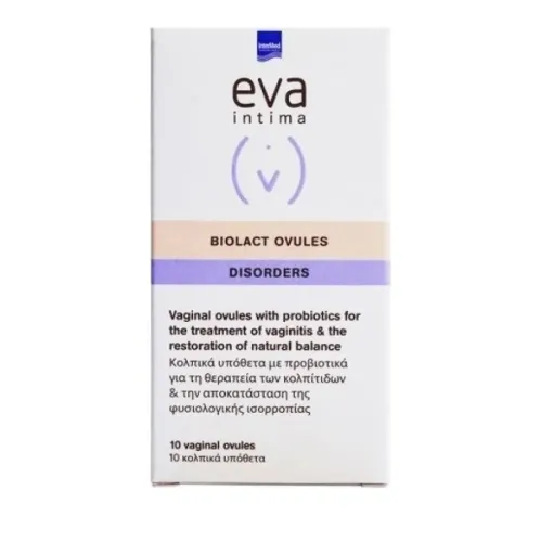 Intermed Eva Intima Biolact Ovules Disosrders 10τμχ 