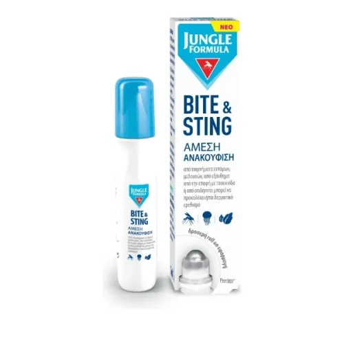 Jungle Formula Bite & Sting Roll On Ανακούφιση Από Τσιμπήματα 15ml 