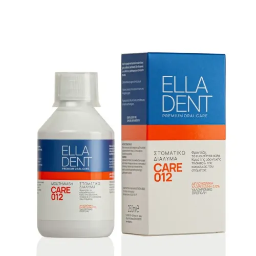 EllaDent Care 012 Στοματικό Διάλυμα κατά της Πλάκας και της Κακοσμίας 250ml