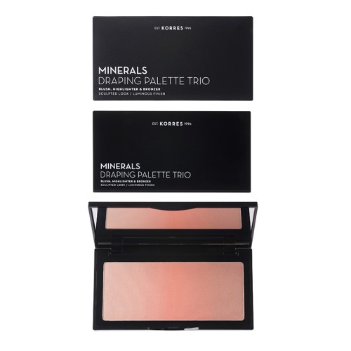 KORRES MINERALS Draping Palette Trio - Coral