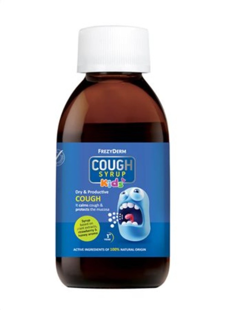 FREZYDERM COUGH SYRUP KIDS +1y 182gr FREZYDERM COUGH SYRUP KIDS +1y 182gr