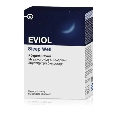 Eviol Sleep Well 60 μαλακές κάψουλες