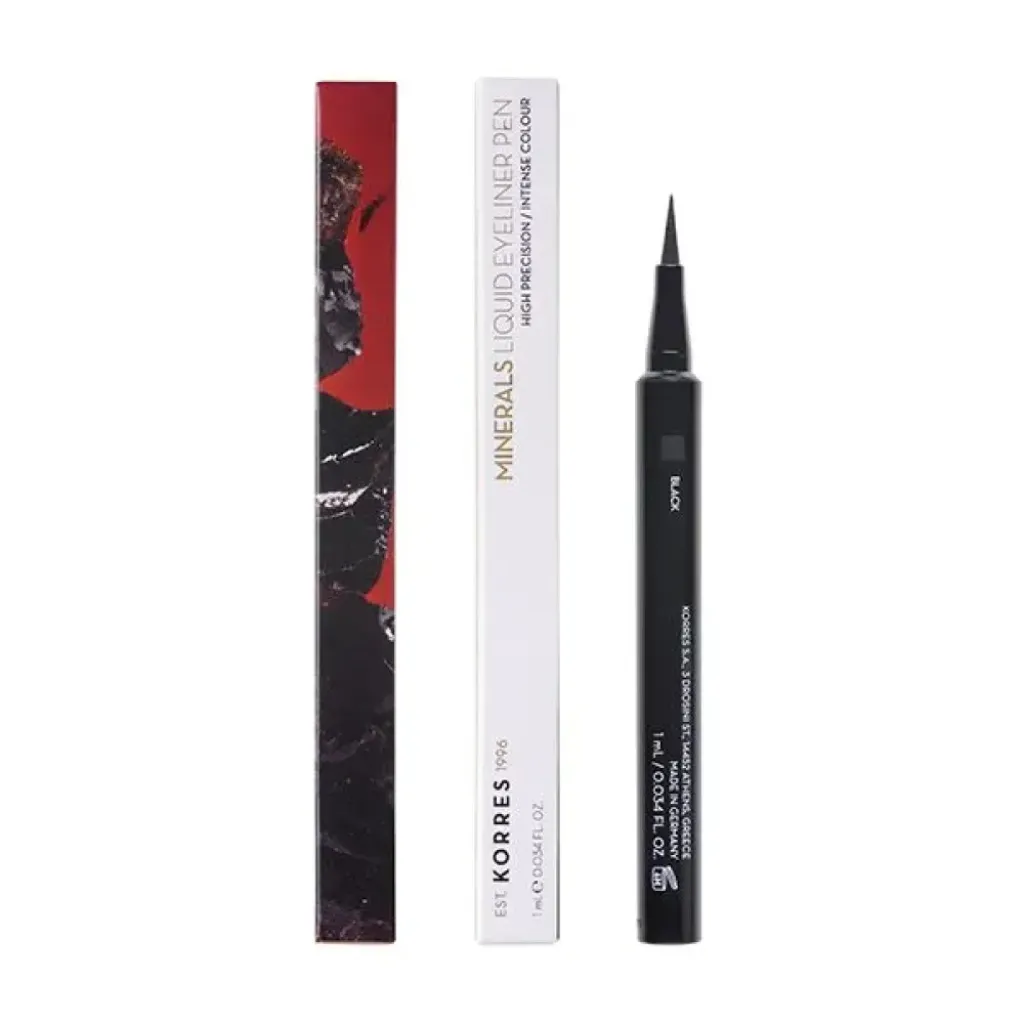 KORRES MINERALS Liquid Eyeliner Pen 01. Black KORRES MINERALS Liquid Eyeliner Pen 01. Black