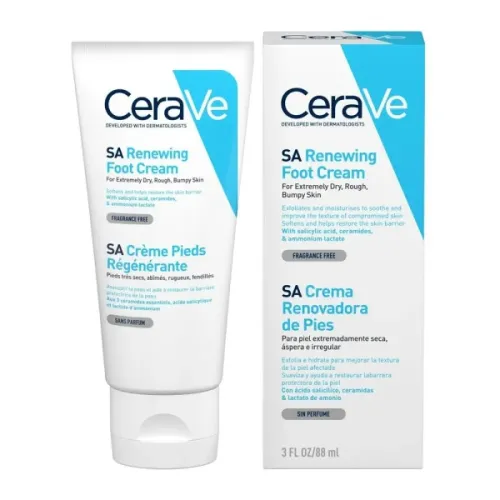 CeraVe Renewing Foot Cream, Αναπλαστική Κρέμα Ποδιών 88ml 