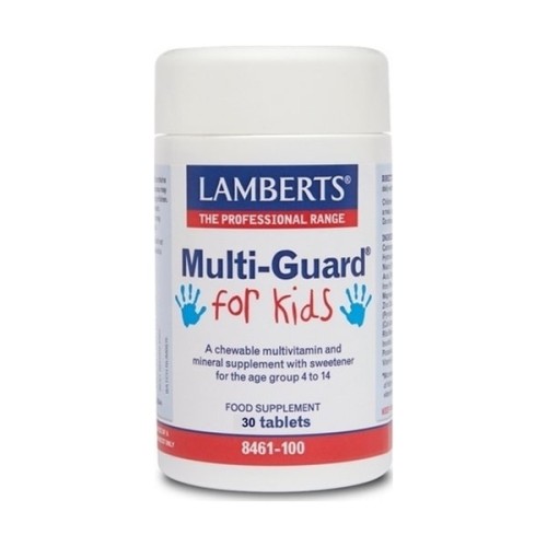 Lamberts Multi Guard For Kids Πολυβιταμινούχα Φόρμουλα για Παιδιά 4-14 Ετών 30 Tablets