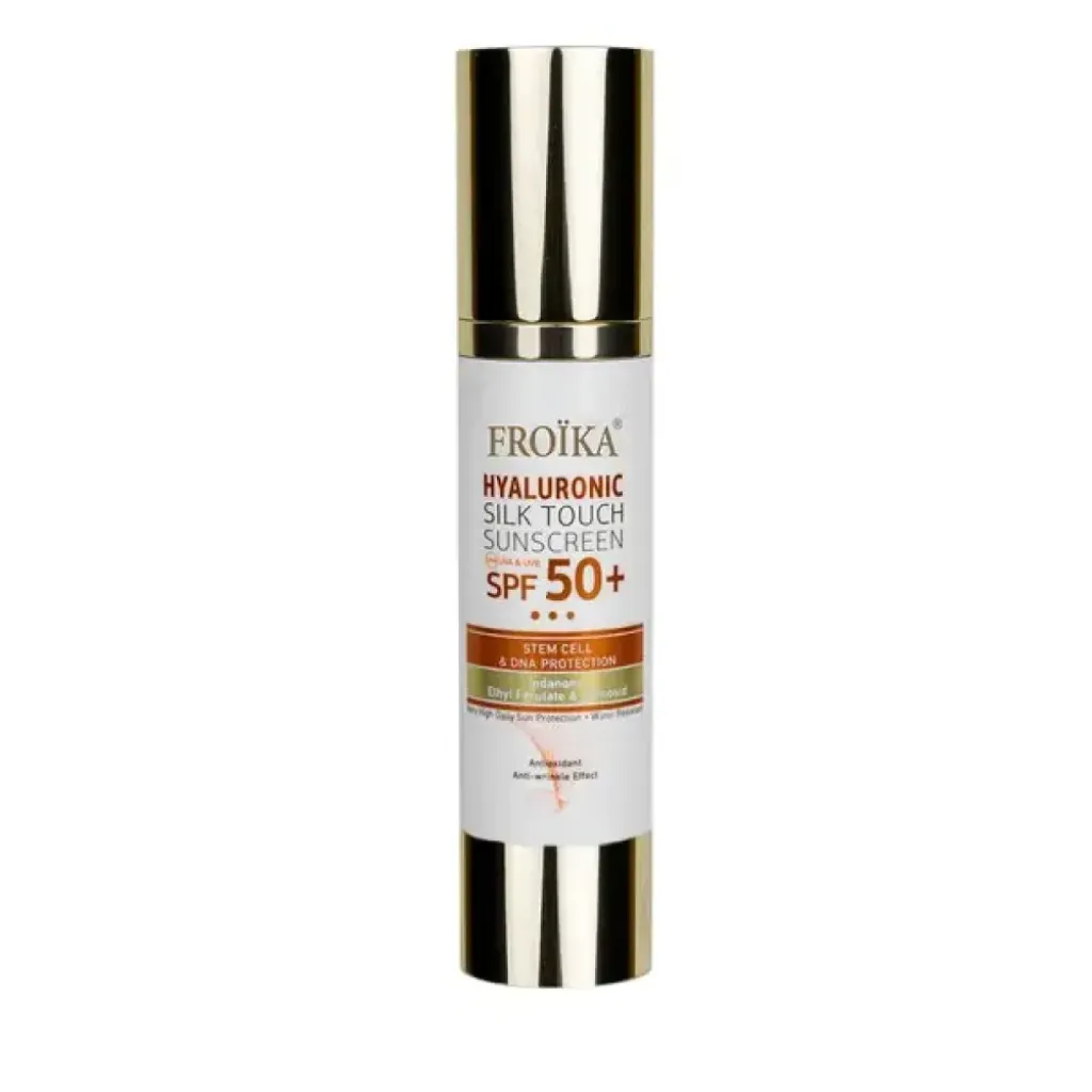 Froika, Hyaluronic Silk Touch Sunscreen SPF50+, Αντηλιακή Προσώπου, 50ml Froika, Hyaluronic Silk Touch Sunscreen SPF50+, Αντηλιακή Προσώπου, 50ml