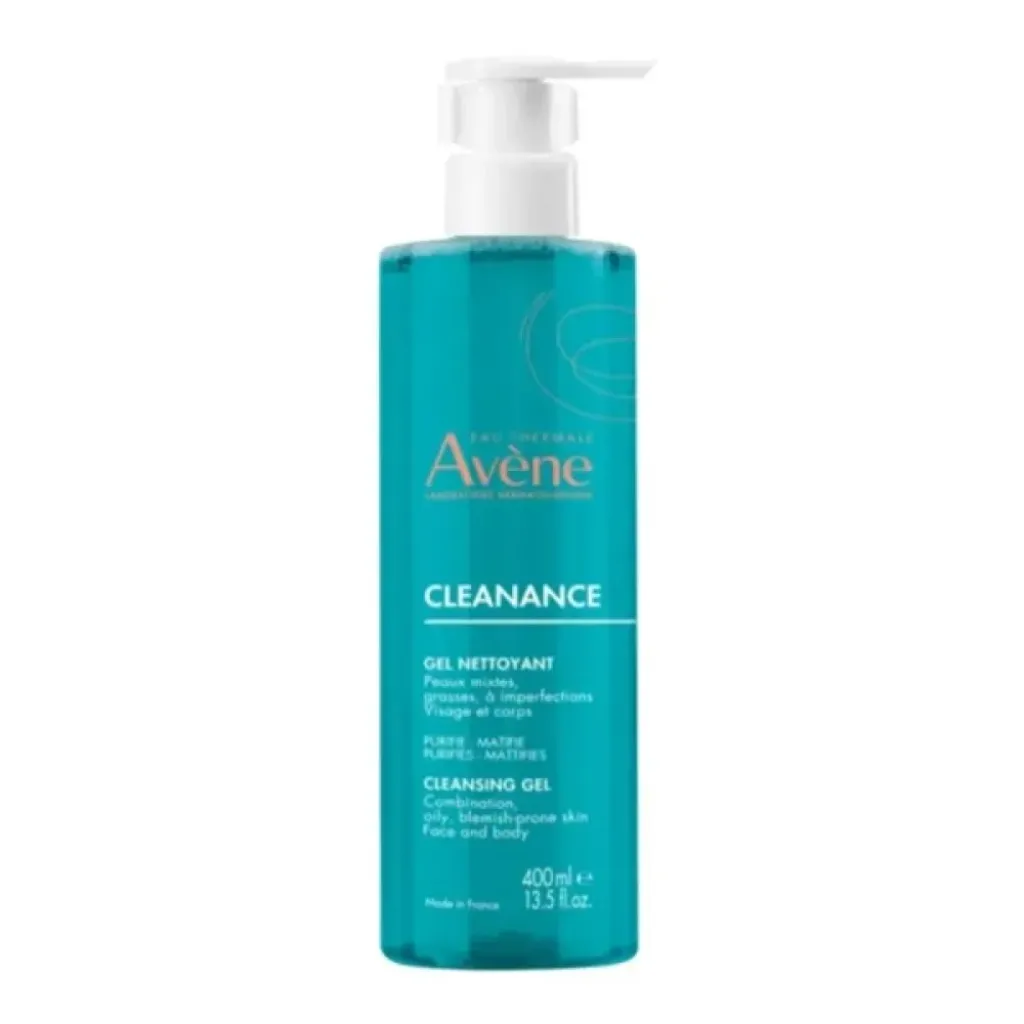 Avène Cleanance Gel Καθαρισμού Nettoyant, Καθαρισμός Προσώπου/Σώματος για Λιπαρά Δέρματα, 400ml Avène Cleanance Gel Καθαρισμού Nettoyant, Καθαρισμός Προσώπου/Σώματος για Λιπαρά Δέρματα, 400ml