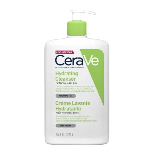 CeraVe Hydrating Cleanser, Κρέμα Καθαρισμού, 1Lt 