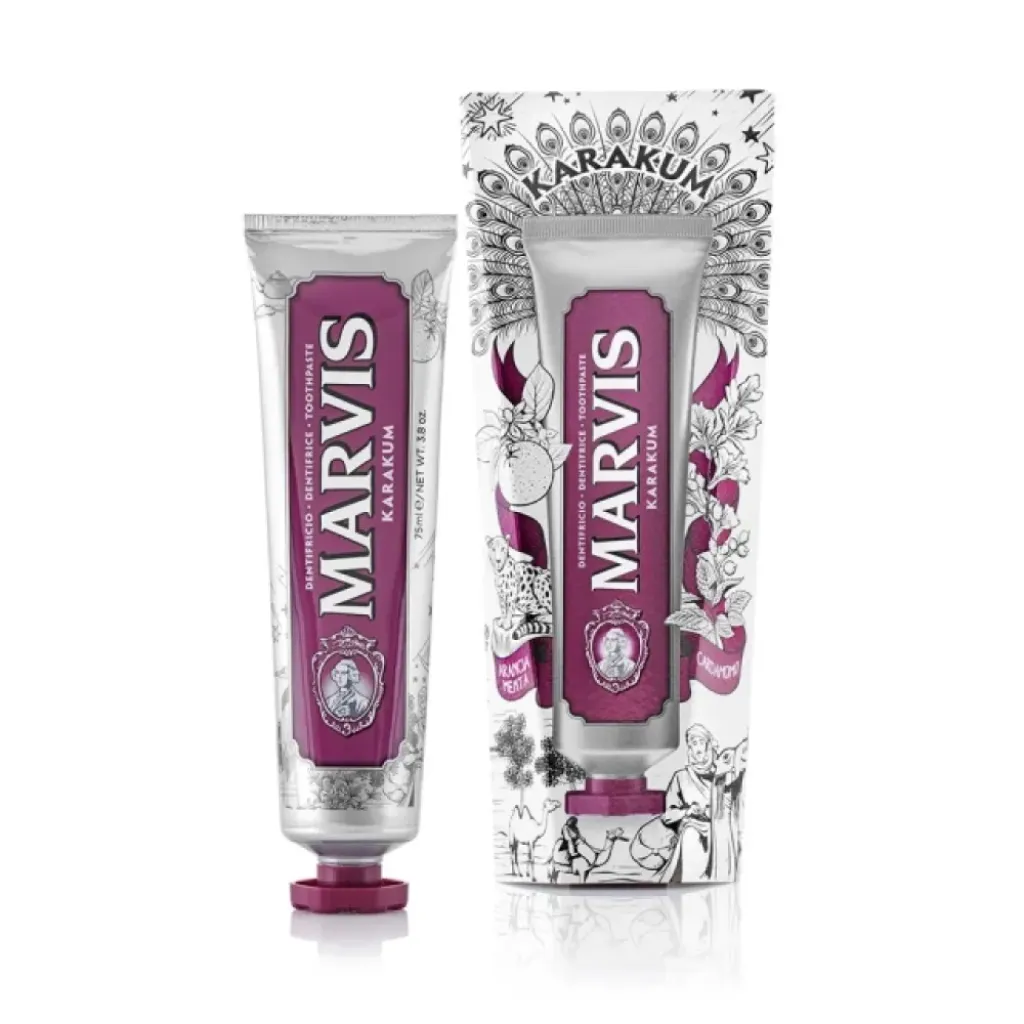 Marvis Karakum Toothpaste LImited Edition 75ml (Οδοντόκρεμα με Γεύση Κάρδαμο & Μέντα) Marvis Karakum Toothpaste LImited Edition 75ml (Οδοντόκρεμα με Γεύση Κάρδαμο & Μέντα)