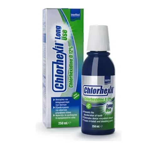 Intermed Chlorhexil 0.12% Mouthwash Long Use Στοματικό Διάλυμα 250ml 