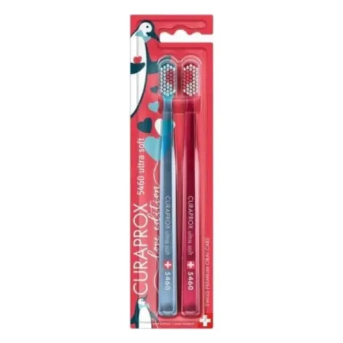 Curaprox CS 5460 Ultra Soft Toothbrush Love Edition, 2 τεμάχια 