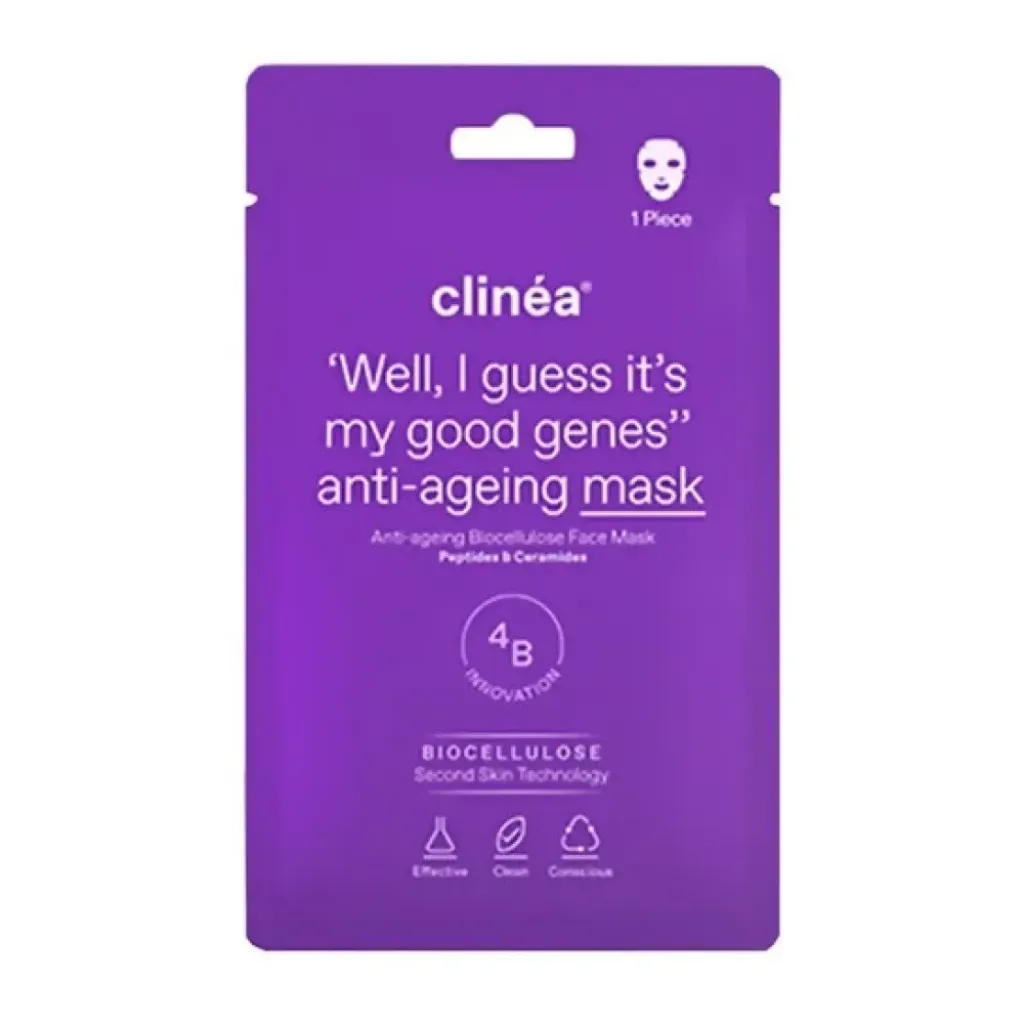 Clinea Anti-Ageing Biocellulose Μάσκα Προσώπου Για Αντιγήρανση 1τμχ. Clinea Anti-Ageing Biocellulose Μάσκα Προσώπου Για Αντιγήρανση 1τμχ.