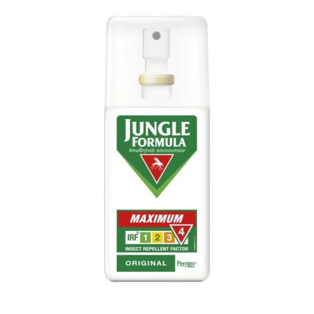Jungle Formula Maximum Original Εντομοαπωθητικό Σπρέι με Deet 50% και Φυτικά Εκχυλίσματα 75ml Jungle Formula Maximum Original Εντομοαπωθητικό Σπρέι με Deet 50% και Φυτικά Εκχυλίσματα 75ml
