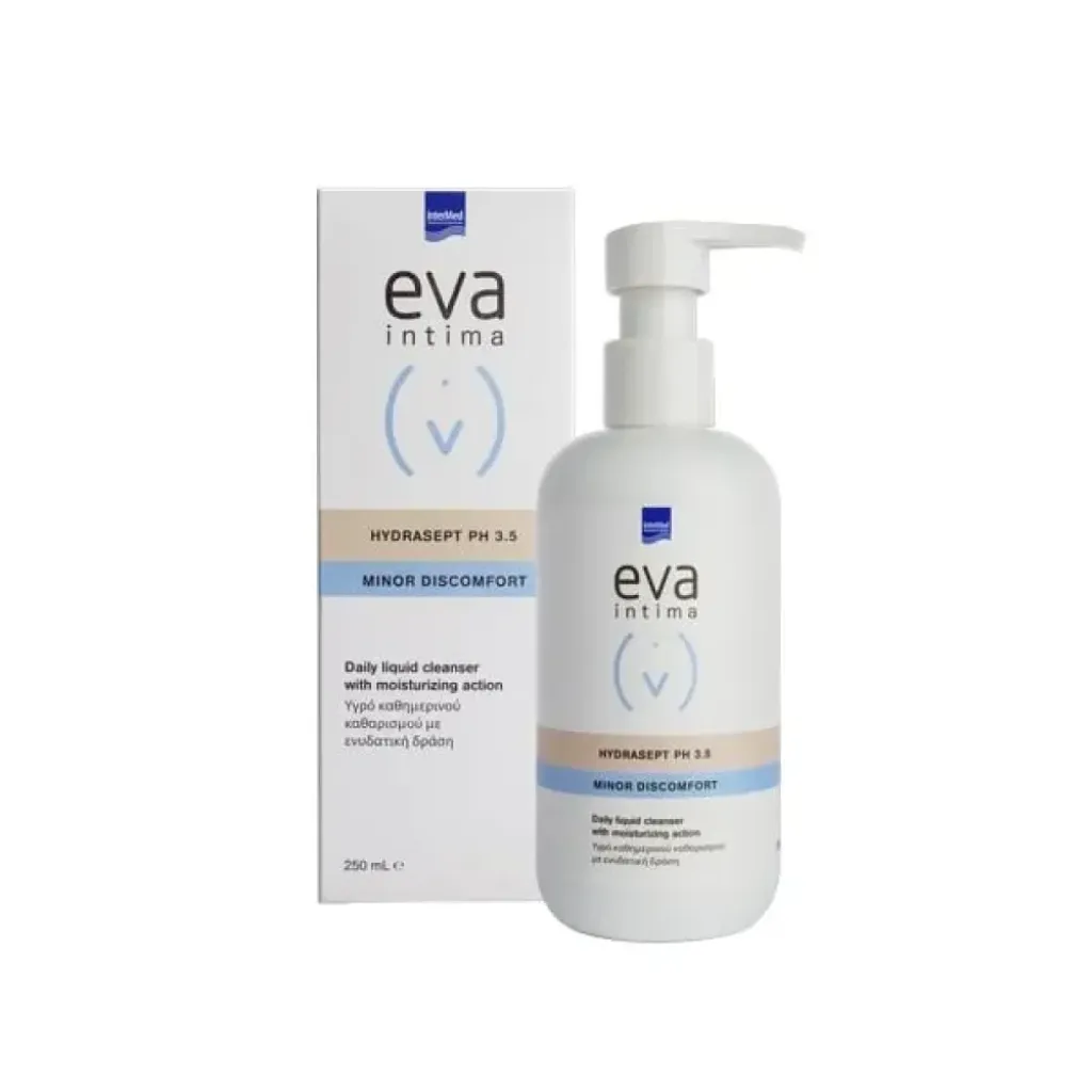 Intermed Eva Intima Hydrasept pH 3.5 Minor Discomfort 250ml Intermed Eva Intima Hydrasept pH 3.5 Minor Discomfort 250ml
