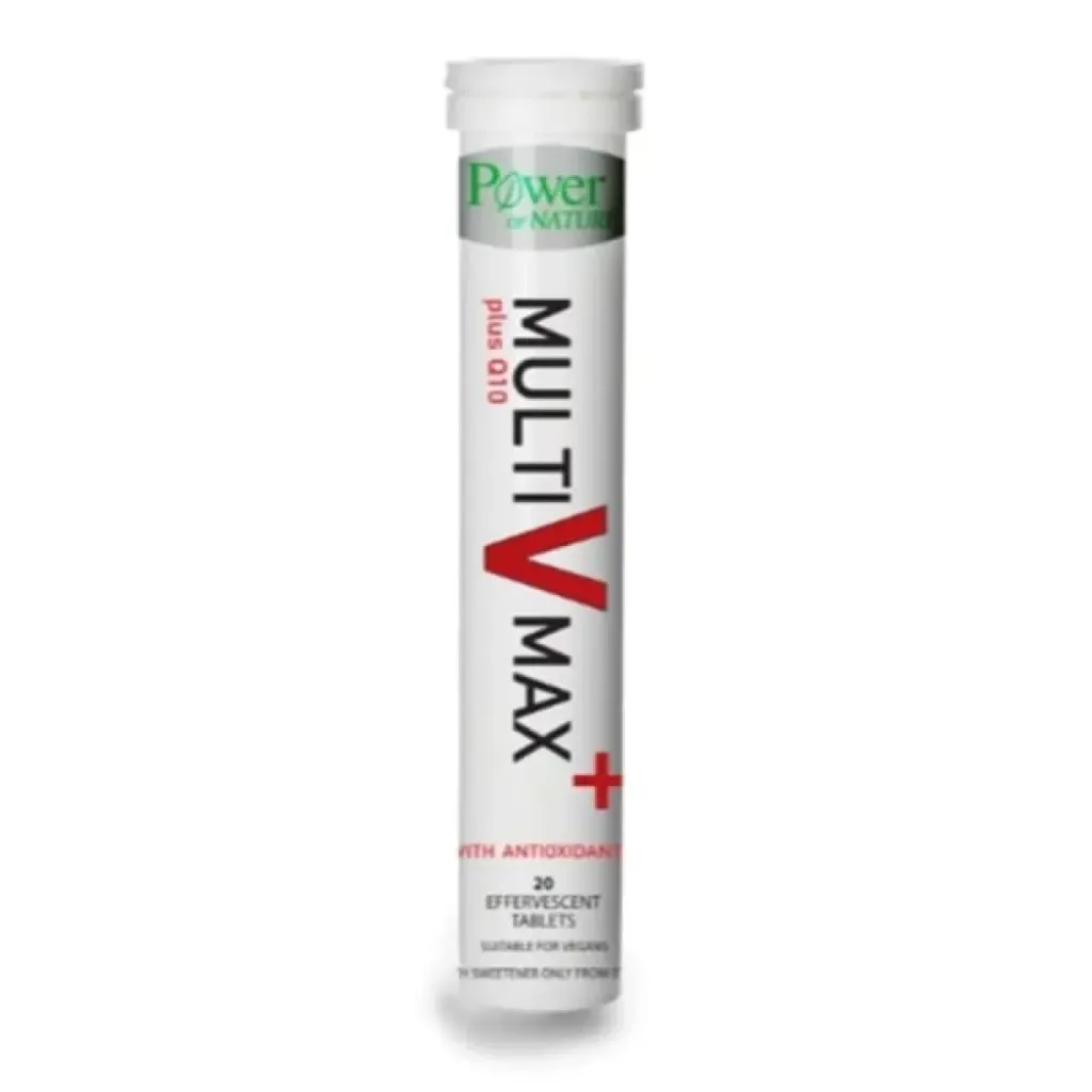 Power Health Multi V Max plus Q10, 20 Αναβράζοντα Δισκία Power Health Multi V Max plus Q10, 20 Αναβράζοντα Δισκία