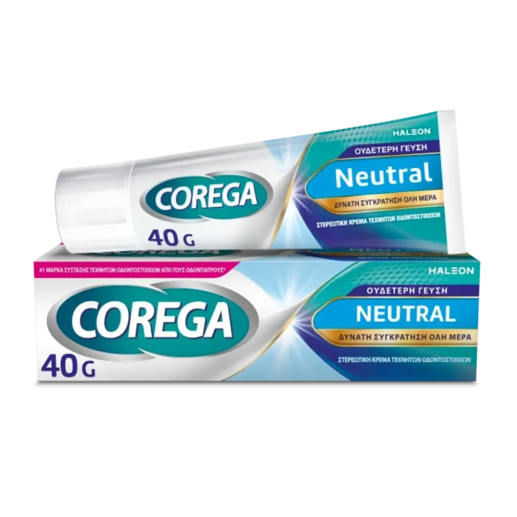 Corega Neutral Στερεωτική Κρέμα Οδοντοστοιχιών Corega Neutral Στερεωτική Κρέμα Οδοντοστοιχιών