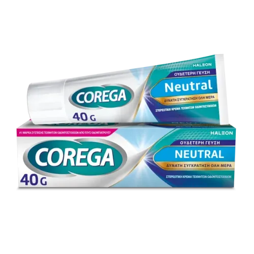 Corega Neutral Στερεωτική Κρέμα Οδοντοστοιχιών 