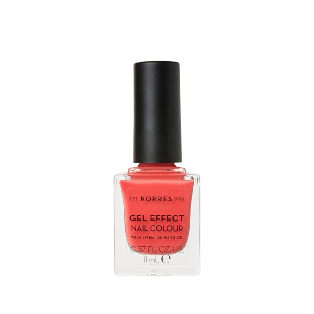 KORRES GEL EFFECT NAIL COLOUR 43 Peach Sorbet KORRES GEL EFFECT NAIL COLOUR 43 Peach Sorbet
