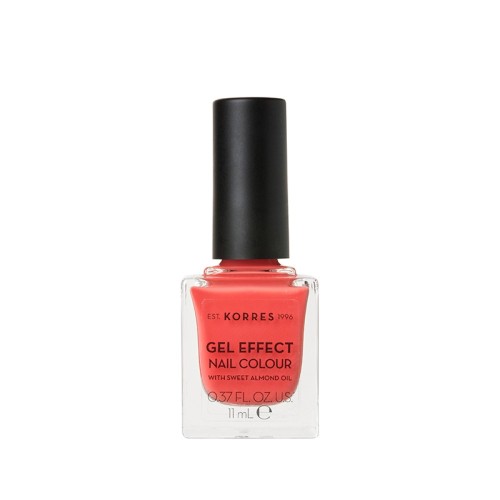 KORRES GEL EFFECT NAIL COLOUR 43 Peach Sorbet