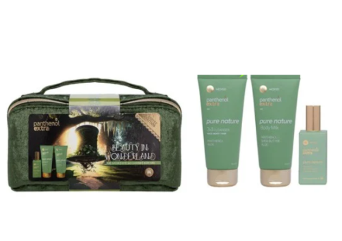 Panthenol Extra PROMO Pure Nature Eau De Toilette 50ml, 3in1 Cleanser 100ml & Body Milk 100ml