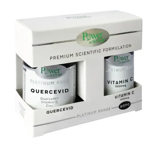 Power Health Promo Platinum Quercevid 30 caps & Vitamin C 1000mg 20 Tabs 
