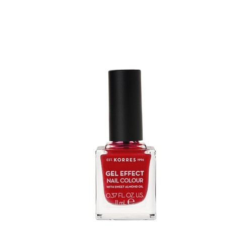 KORRES GEL EFFECT Βερνίκι Νυχιών 51 Rosy Red