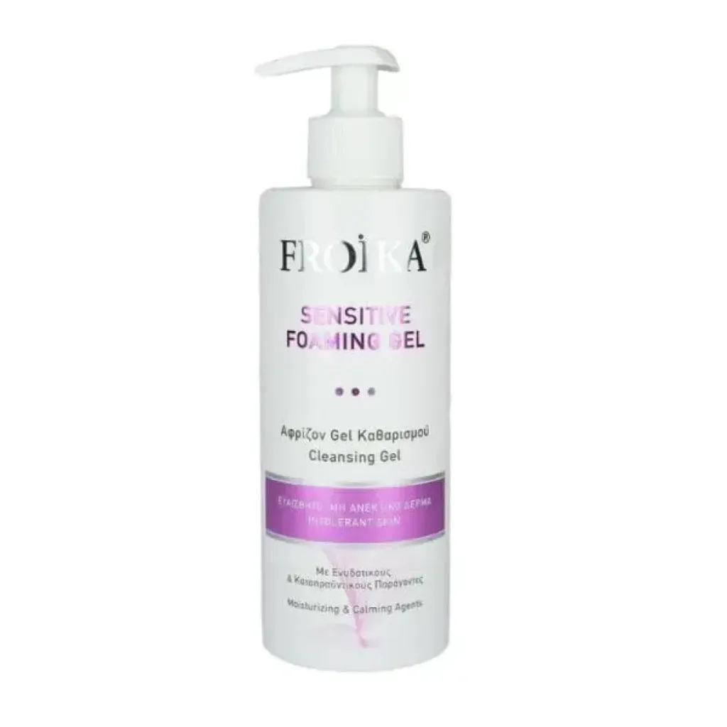 Froika Sensitive Foaming Gel Αφρίζον Τζελ Καθαρισμού 400 ml