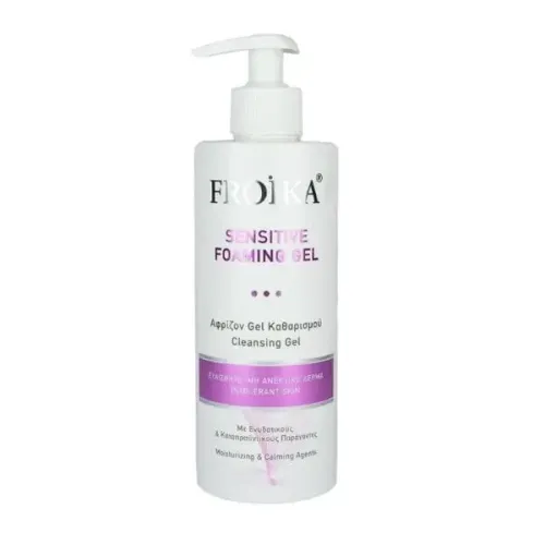 Froika Sensitive Foaming Gel Αφρίζον Τζελ Καθαρισμού 400 ml