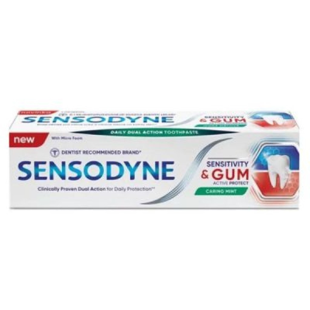 Sensodyne Sensitivity & Gum, Οδοντόκρεμα για Ευαίσθητα Δόντια και Ούλα που αιμορραγούν, 75ml Sensodyne Sensitivity & Gum, Οδοντόκρεμα για Ευαίσθητα Δόντια και Ούλα που αιμορραγούν, 75ml