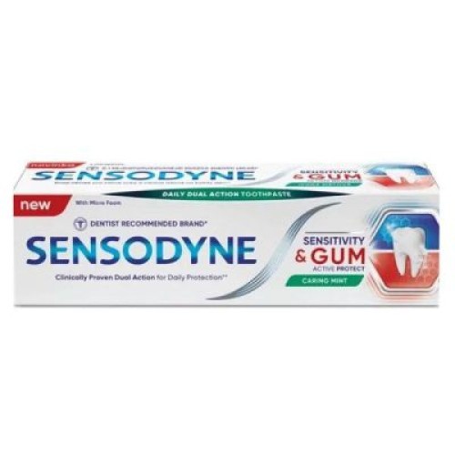 Sensodyne Sensitivity & Gum, Οδοντόκρεμα για Ευαίσθητα Δόντια και Ούλα που αιμορραγούν, 75ml